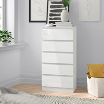 Tall white online dresser wayfair